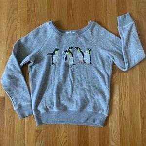 AE Penguin Sequin Sweater